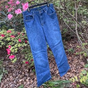 Lauren Jeans Company Ralph Lauren Classic Bootcut Denim Blue Jeans Womens 10